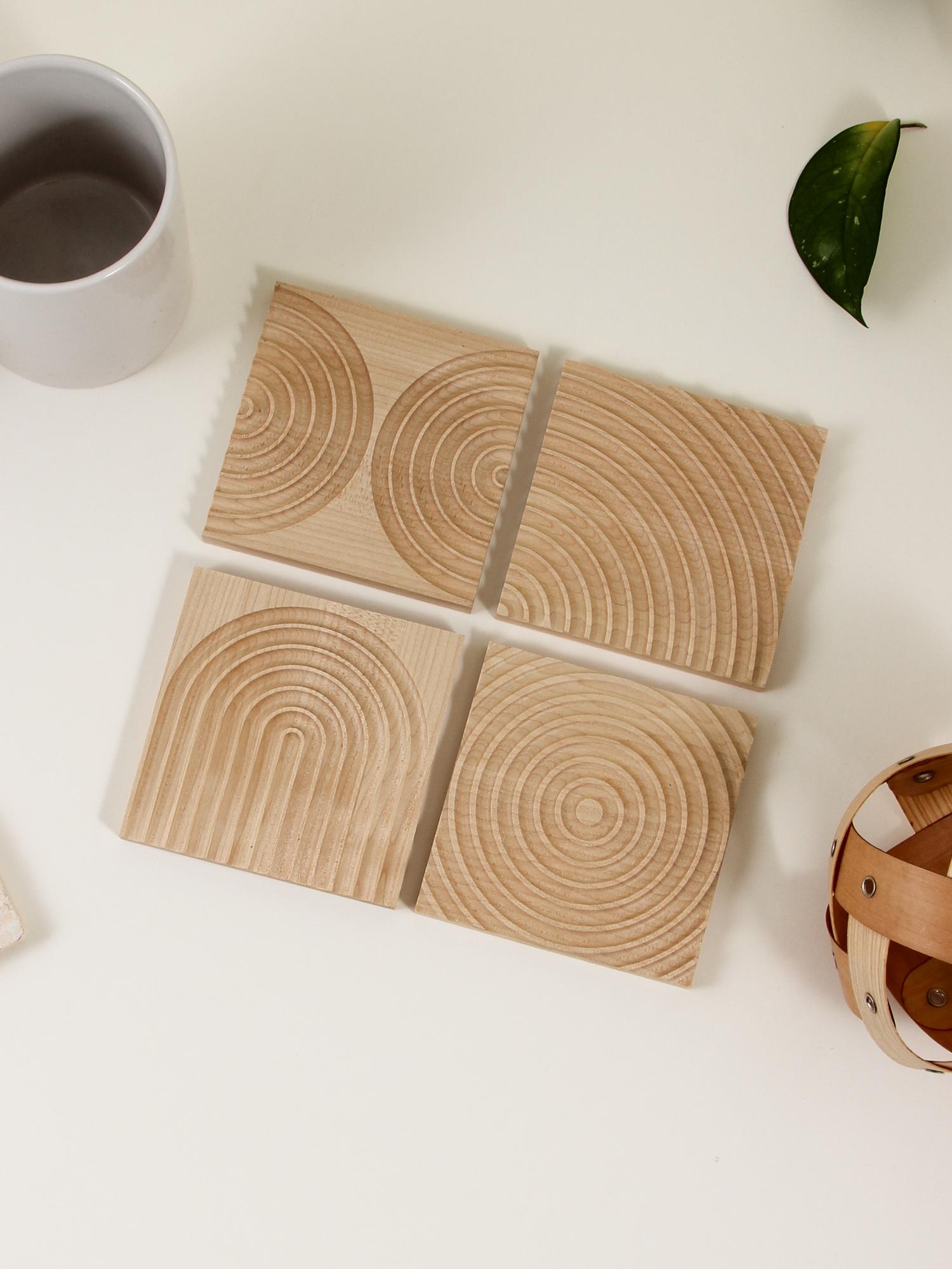 ПОДСТАВКИ ПОД ЧАШКИ 4 ШТУКИ