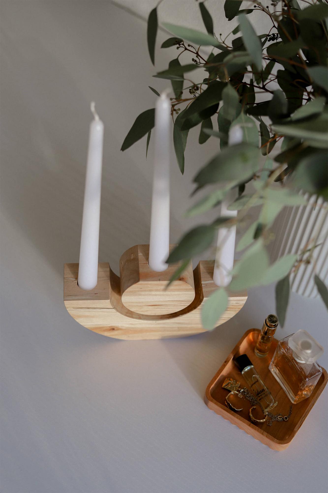 ПОДСВЕЧНИК ДЛЯ ТРЁХ СВЕЧЕЙ