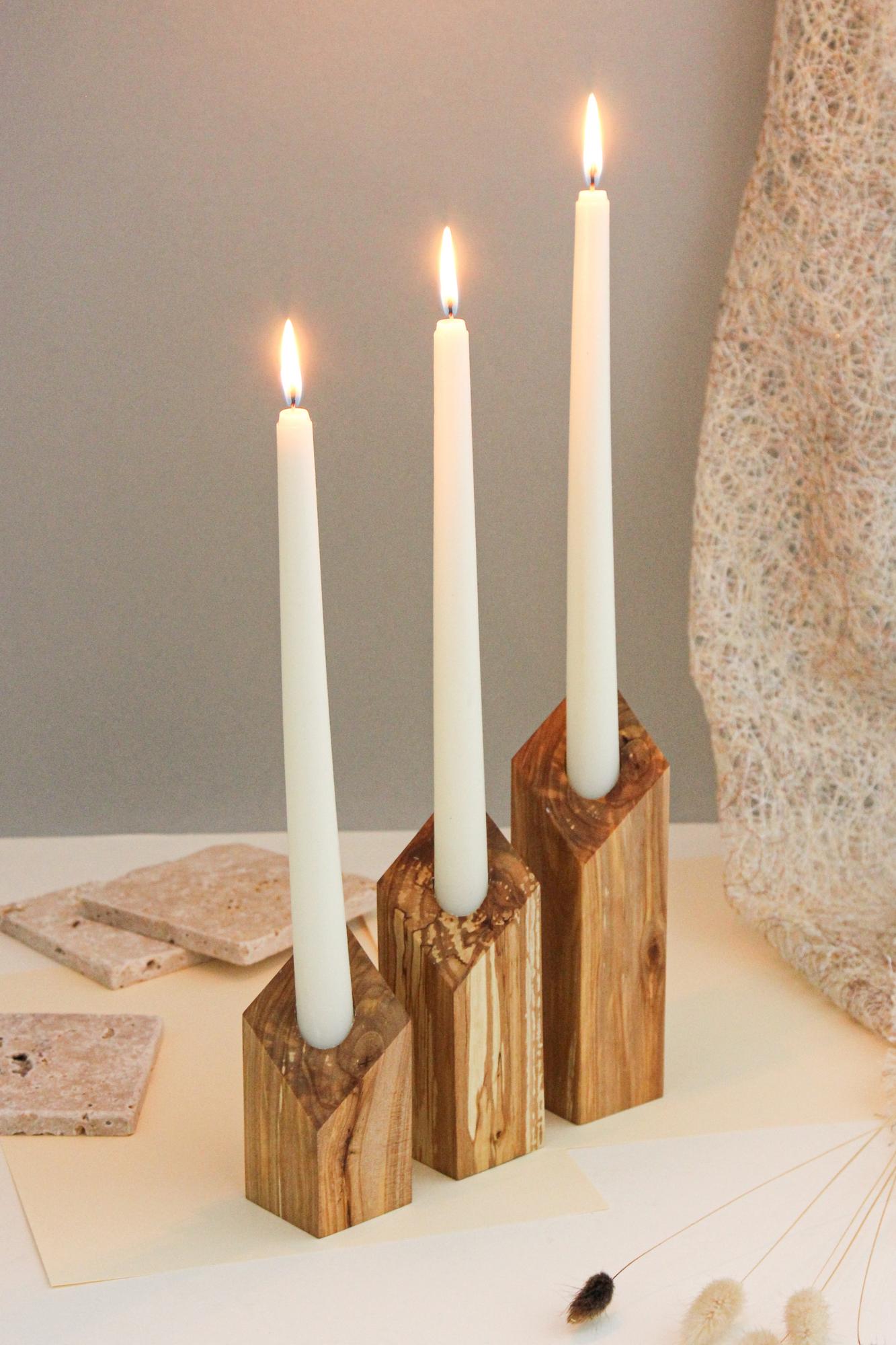 НАБОР СКОШЕННЫХ ПОДСВЕЧНИКОВ