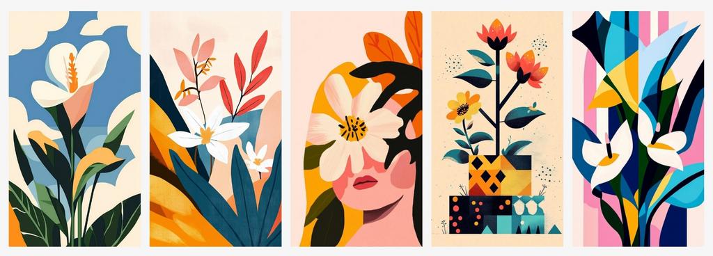 Нейростайлы Иллюстративные | Набор Shapes