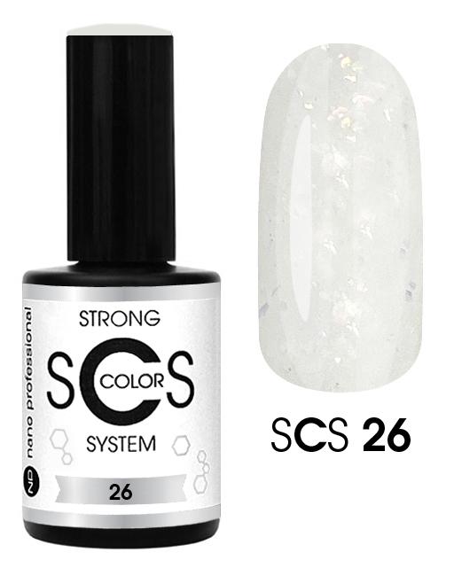 Ultra-hard base SCS 26. Shimmering white