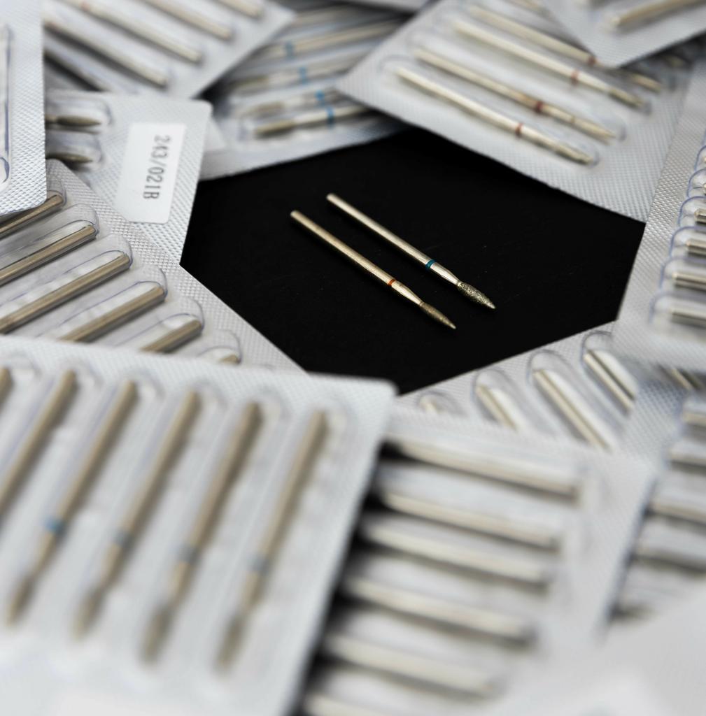 Diamond drill "Flame" BLUE MEDIUM