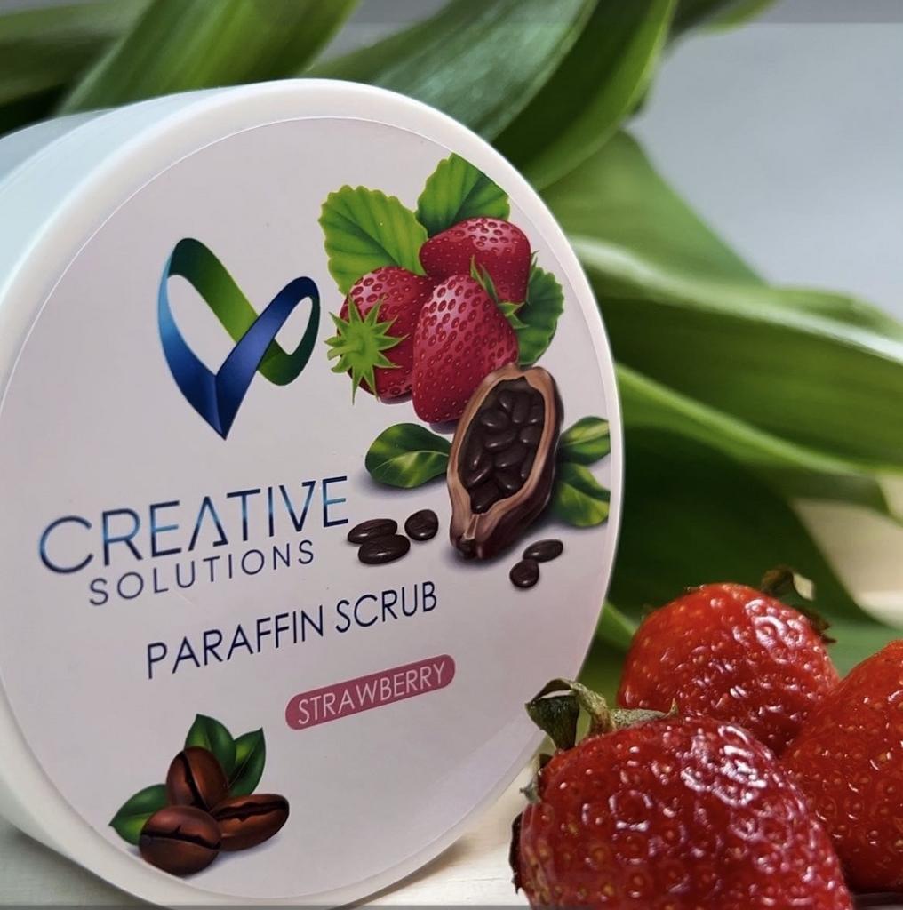 Coffee Paraffin Scrub STRAWBERRY 150 мл
