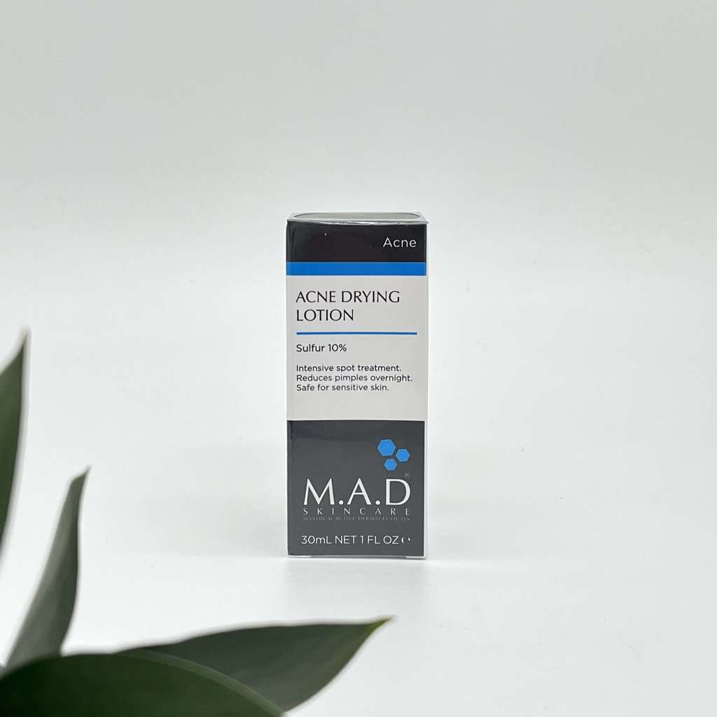 M.A.D SKINCARE Acne Drying Lotion w Sulfur 10% Подсушивающий лосьон с 10% серой