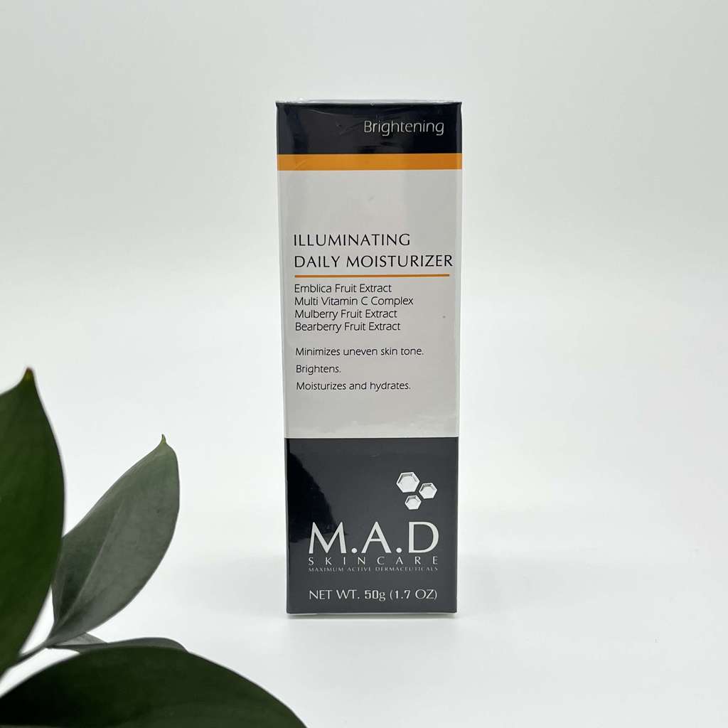 M.A.D SKINCARE Illuminating Daily Moisturizer- Дневной увлажняющий крем с эффектом выравнивания тона кожи, 50 гр