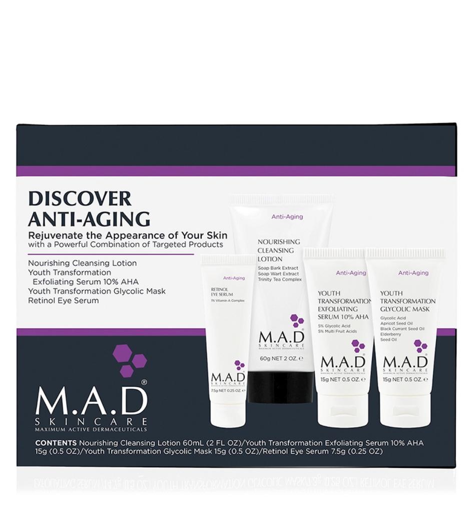 M.A.D Anti-Aging Discovery Kit - Дорожный набор препаратов для омоложения кожи