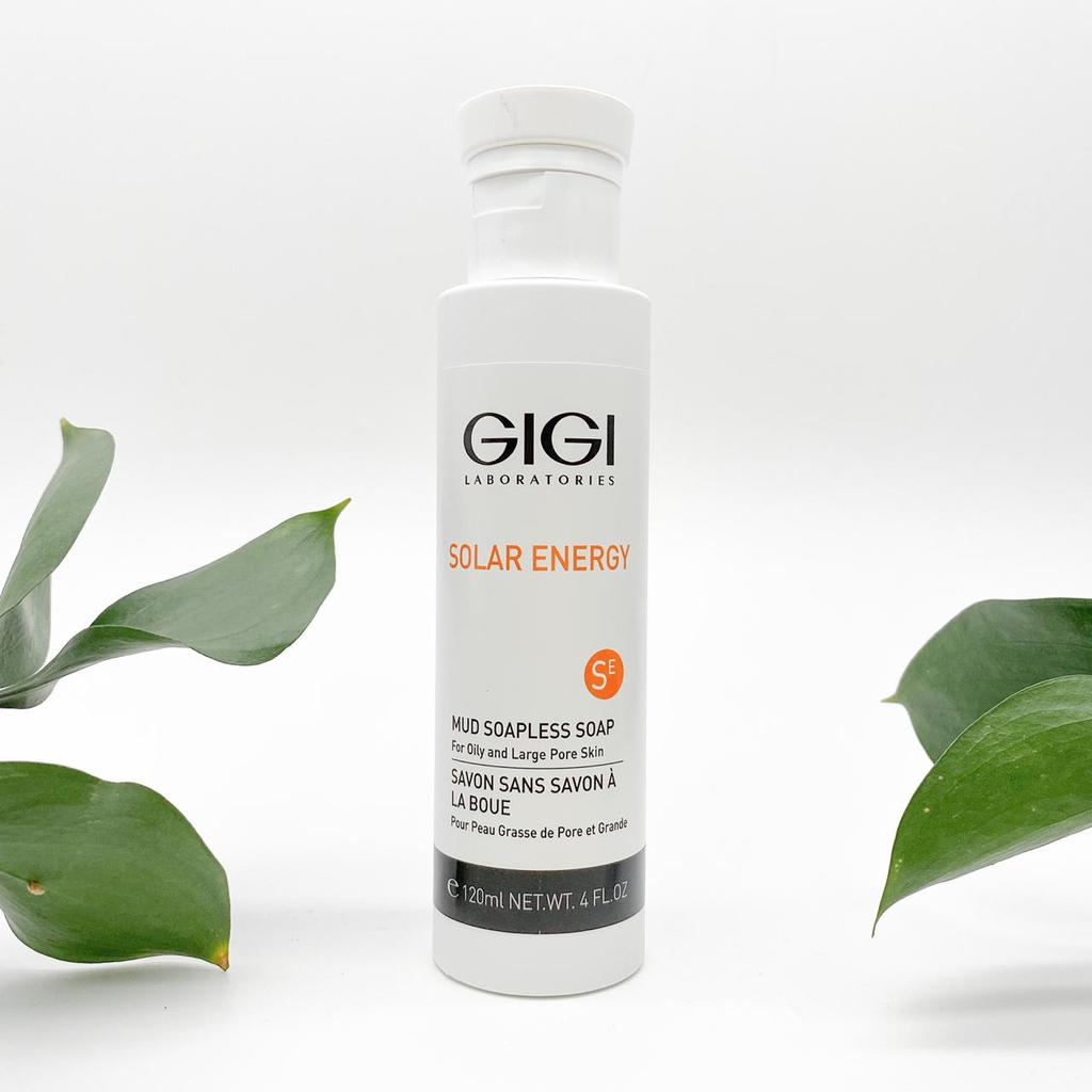GIGI solar energy mud soapless soap foroily and large skin - Ихтиоловое безмыльное мыло, 120мл