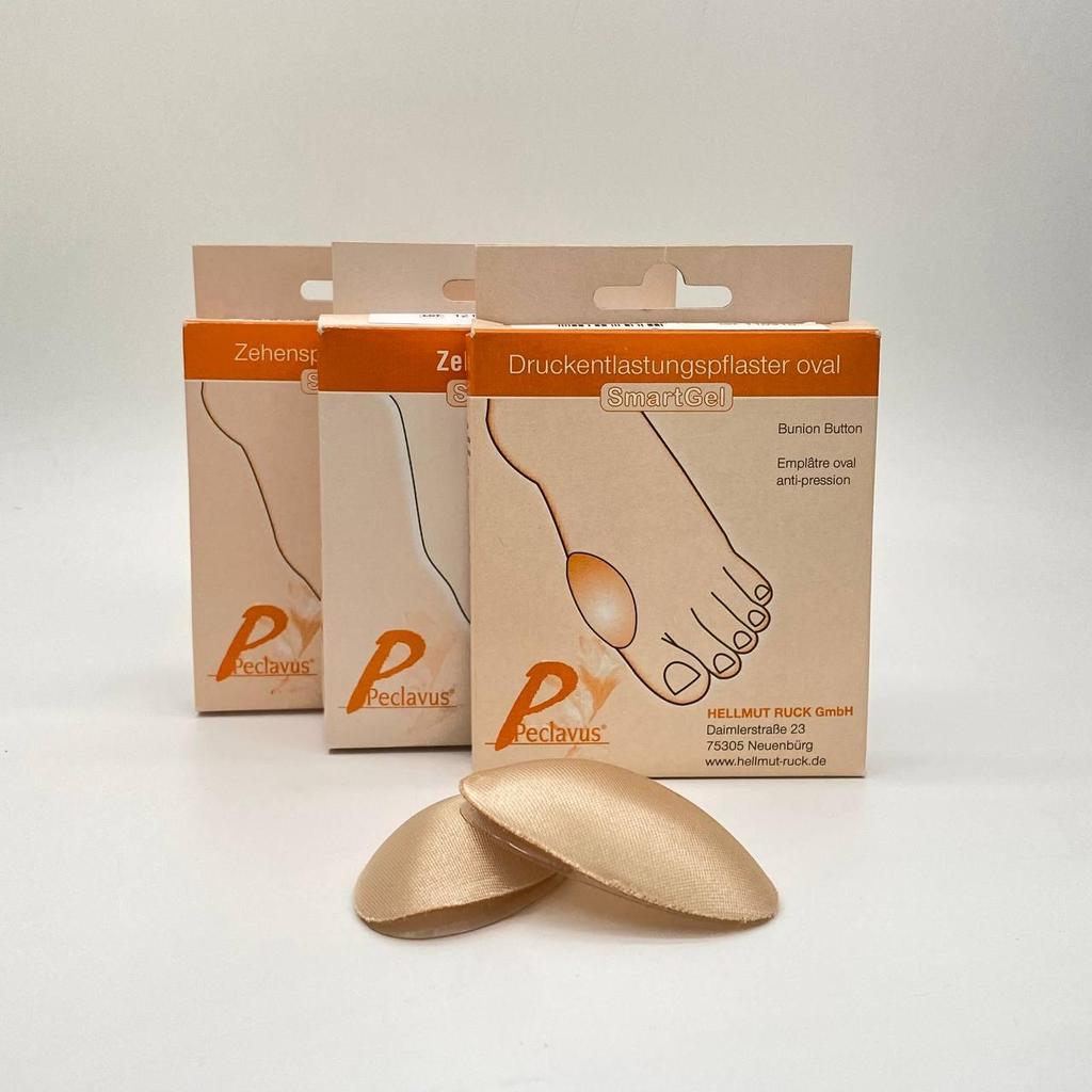 Овальная самоклеящаяся накладка на косточку большого пальца