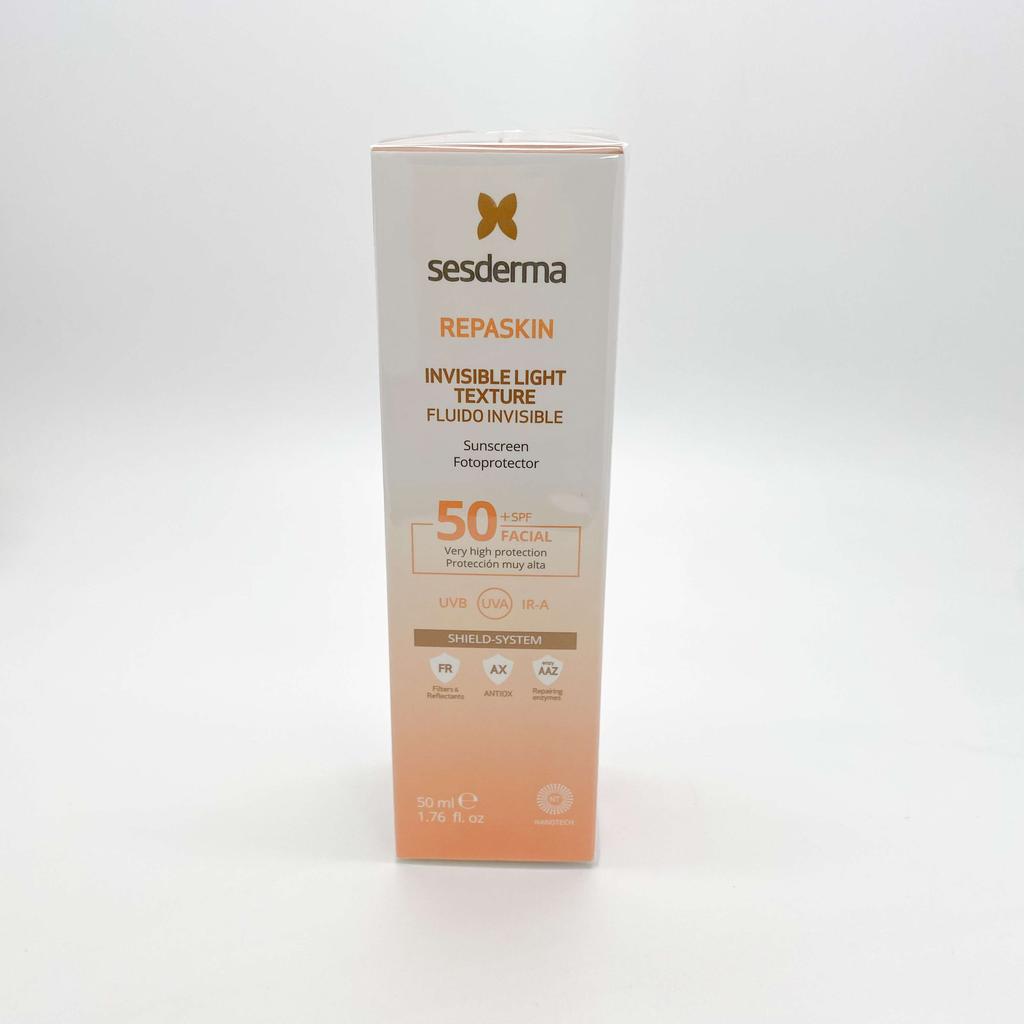 REPASKIN INVISIBLE LIGHT TEXTURE SPF 50 Сверхлегкое солнцезащитное средство для лица