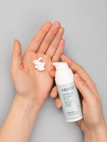 Arieco Sebo Balance Day Cream SPF 15 Cебобалансирующий дневной крем