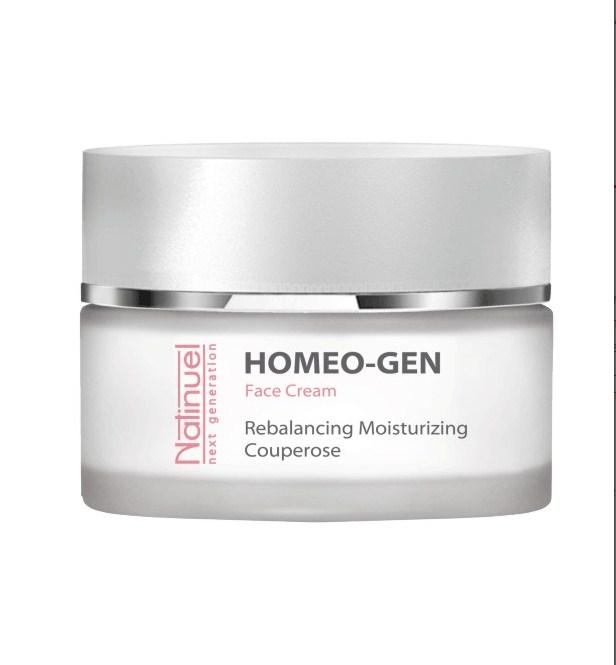 Natinuel HOMEO-GEN Face Cream Восстанавливающий, увлажняющий крем для чувствительной кожи (SPF Medium)
