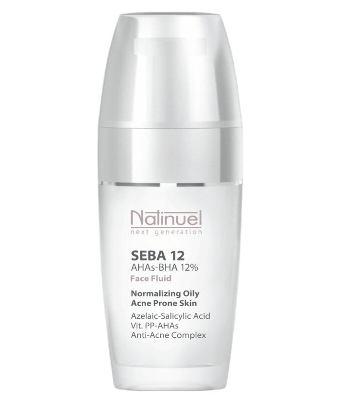 SEBA 12 AHAs-BHA 12% Нормализующий флюид для проблемной кожи pН 3,2-3,8