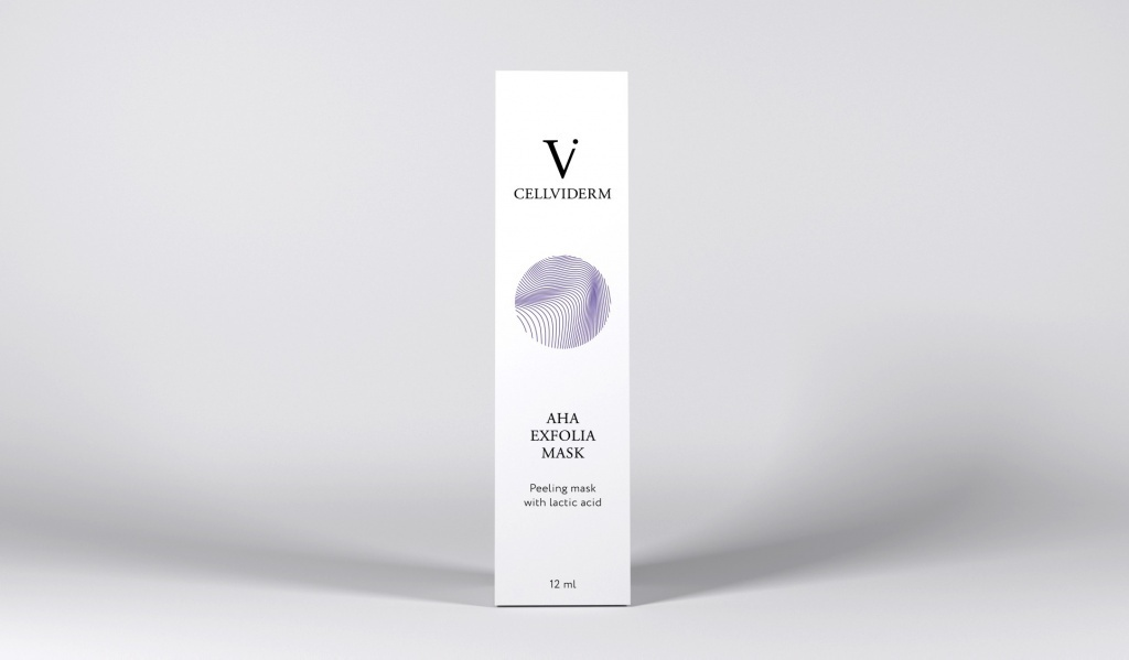 CELLVIDERM AHA Exfolia Mask Пилинг-маска с молочной кислотой
