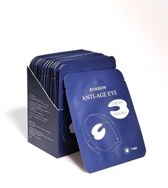 EVASION Антивозрастные патчи для глаз Anti-age eye cream-patches