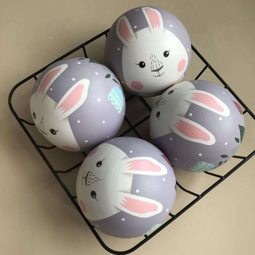 Неваляшка "Зайка в цветах"