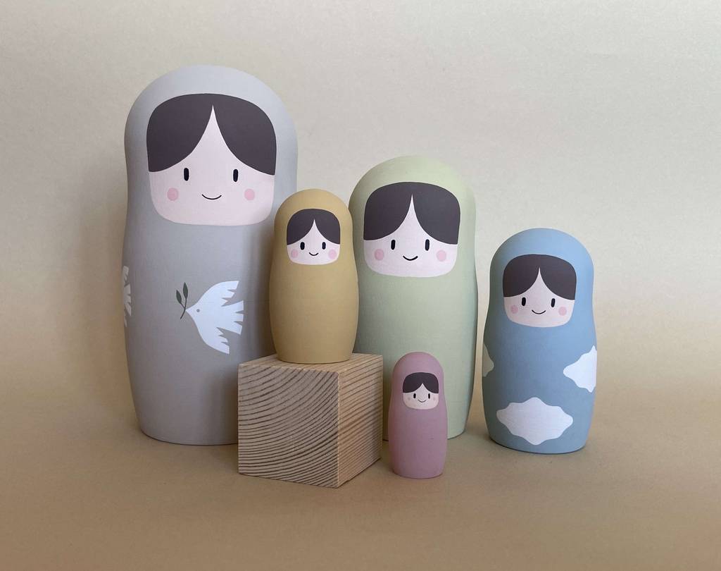 Набор матрешек BIRDIE