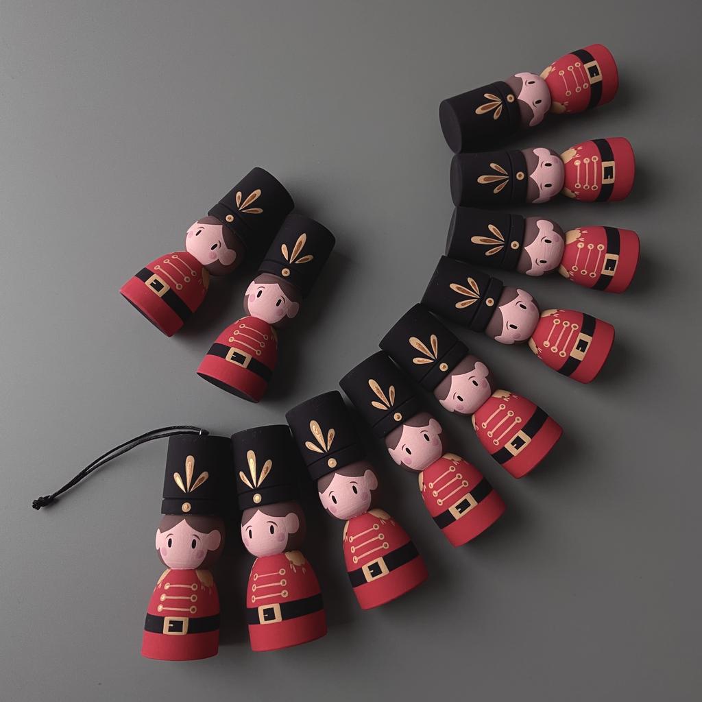 Щелкунчик, елочная игрушка