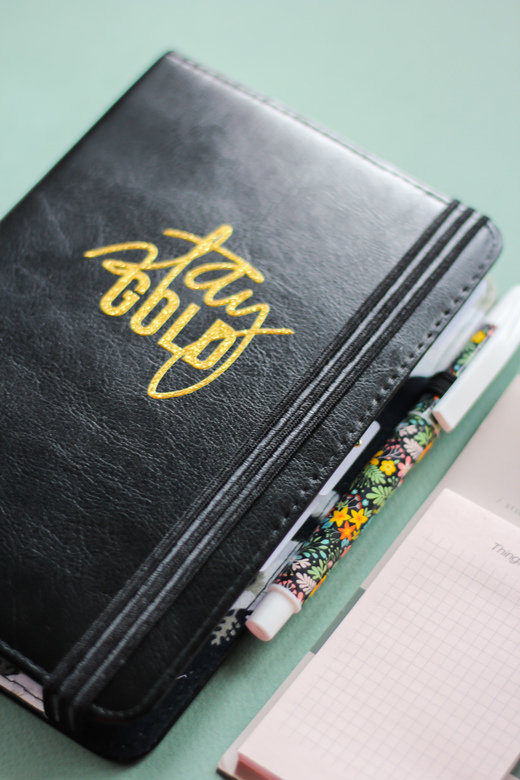 Планер А6 черный