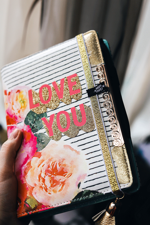 Планнер Love you с подарочным набором