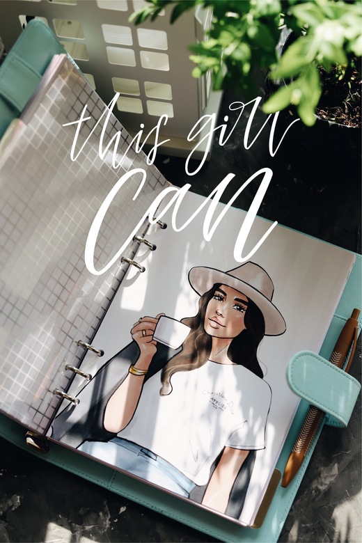 Планнер мятный с новыми страницами