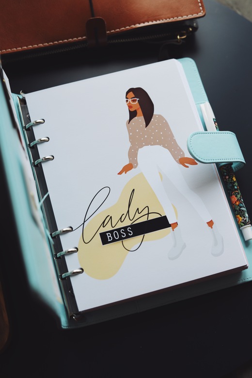 Lady Boss planner