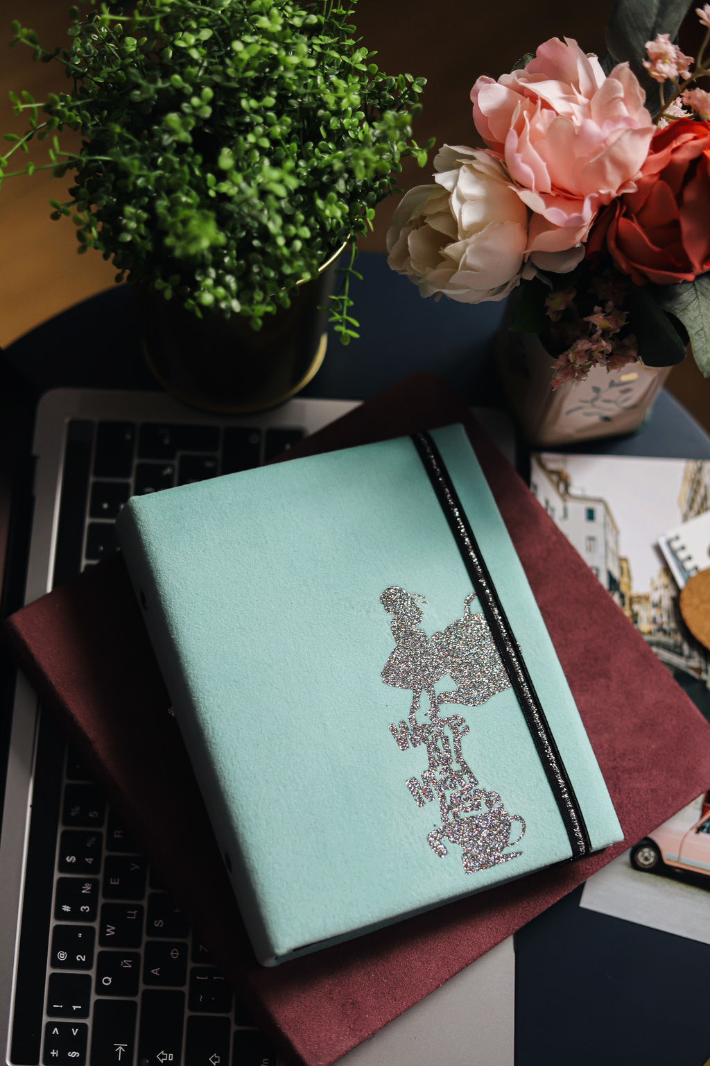 Планнер А6 в обложке Тиффани миништоф