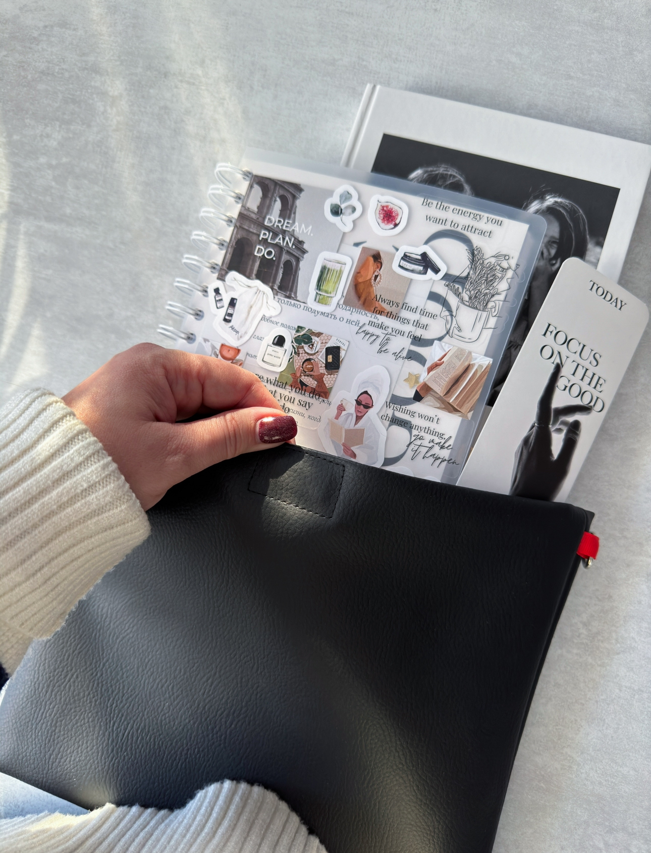 Клатч-органайзер с магнитной застежкой