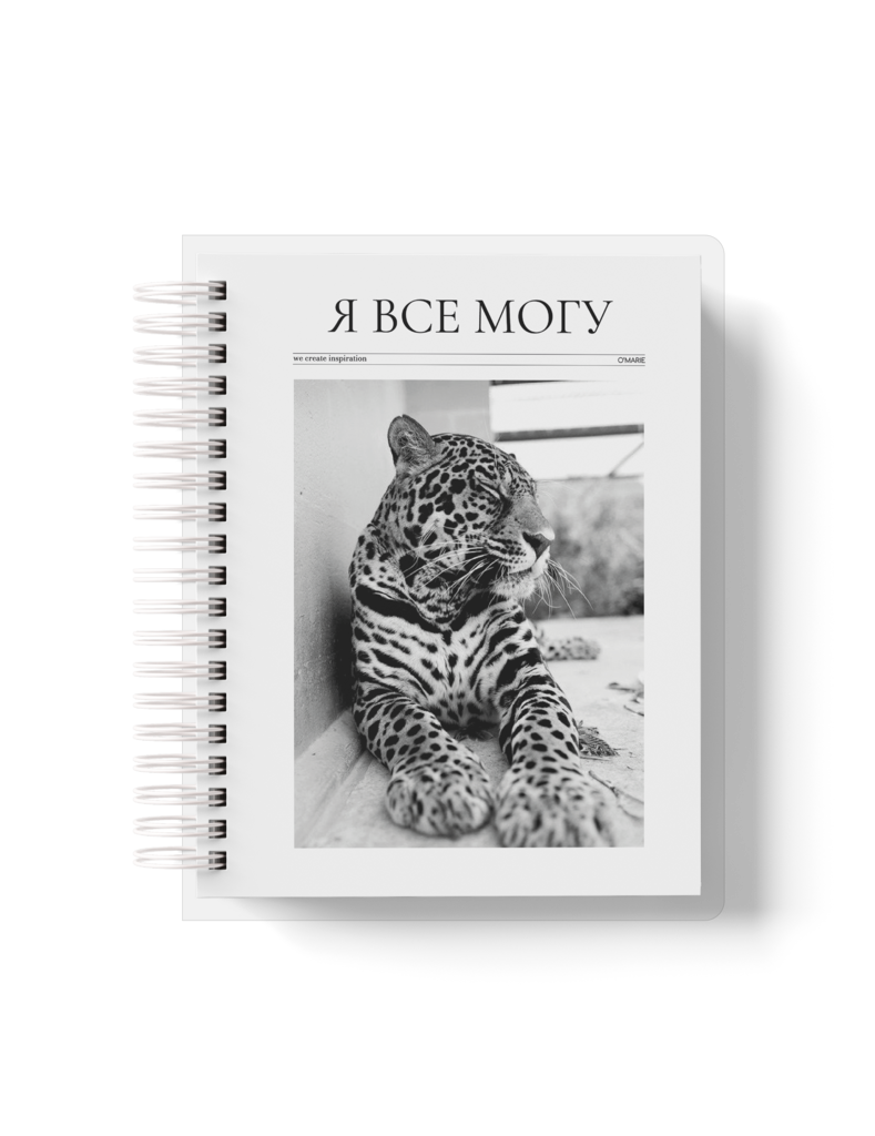 Ежедневник из коллекции Aesthete  Я ВСЕ МОГУ