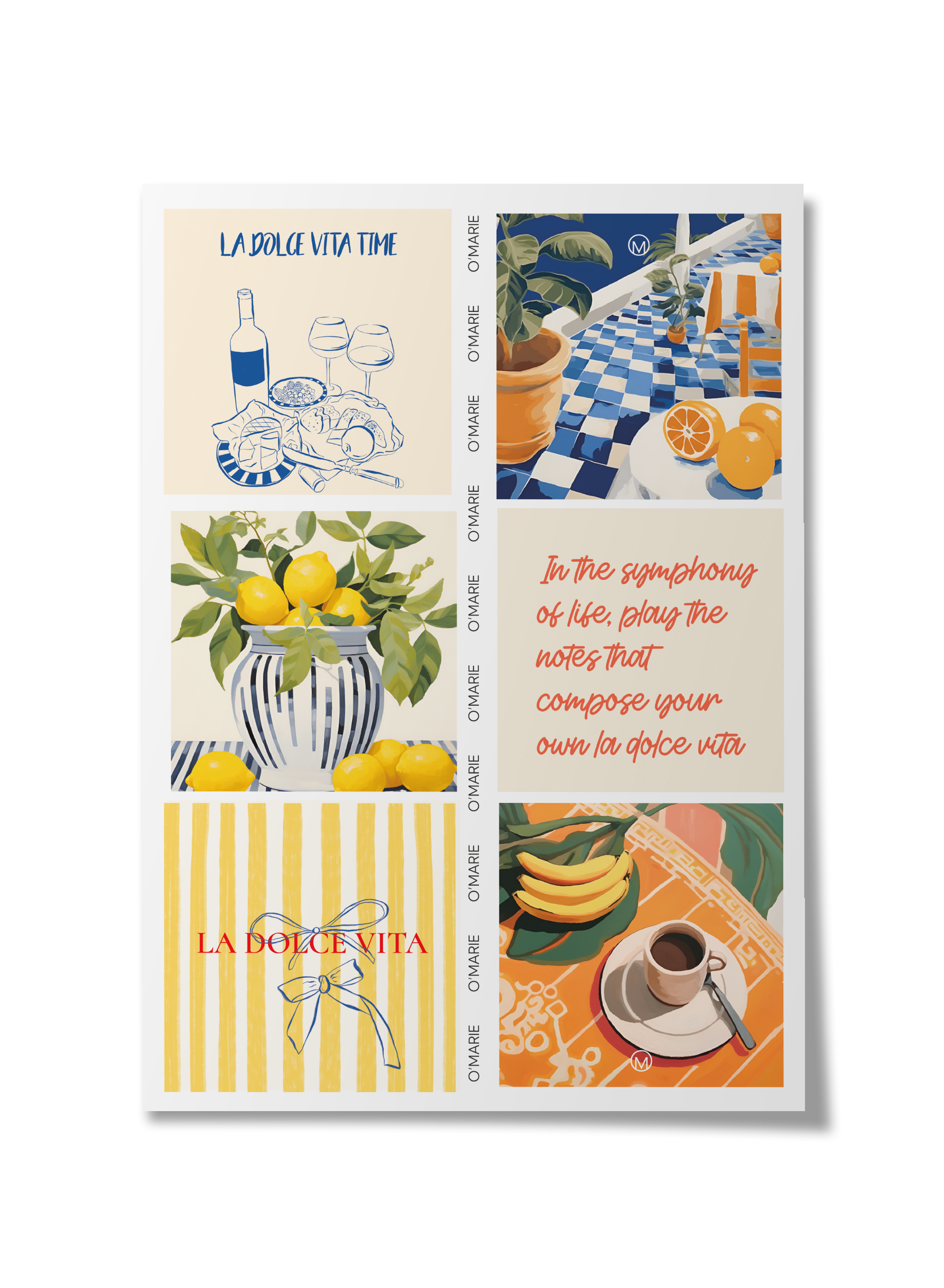 Cтикерпак Create Journal LA DOLCE VITA #1