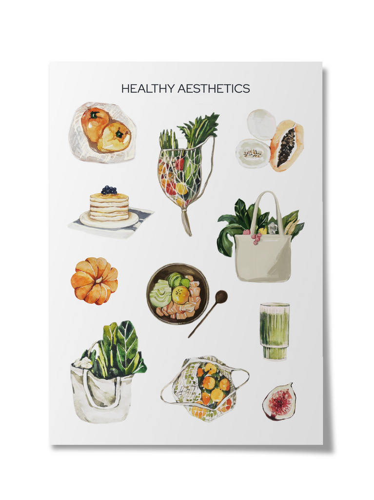 Стикеры Self Care Healty А6