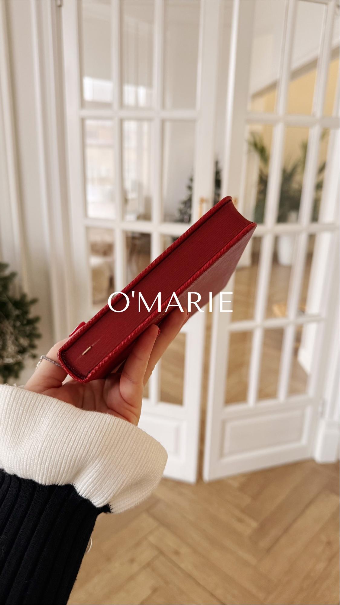 Ежедневник недатированный А5 GIRL BOSS Safiano Wine