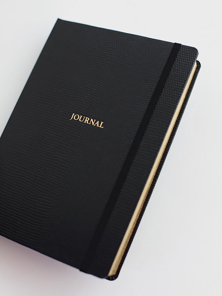 Ежедневник The Journal Lizard Black А5