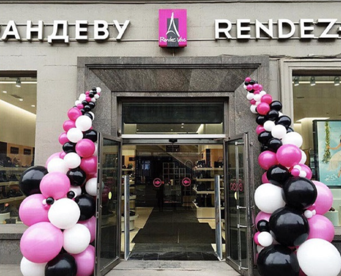 открытие магазина фото оформление входа гирлянда шаров