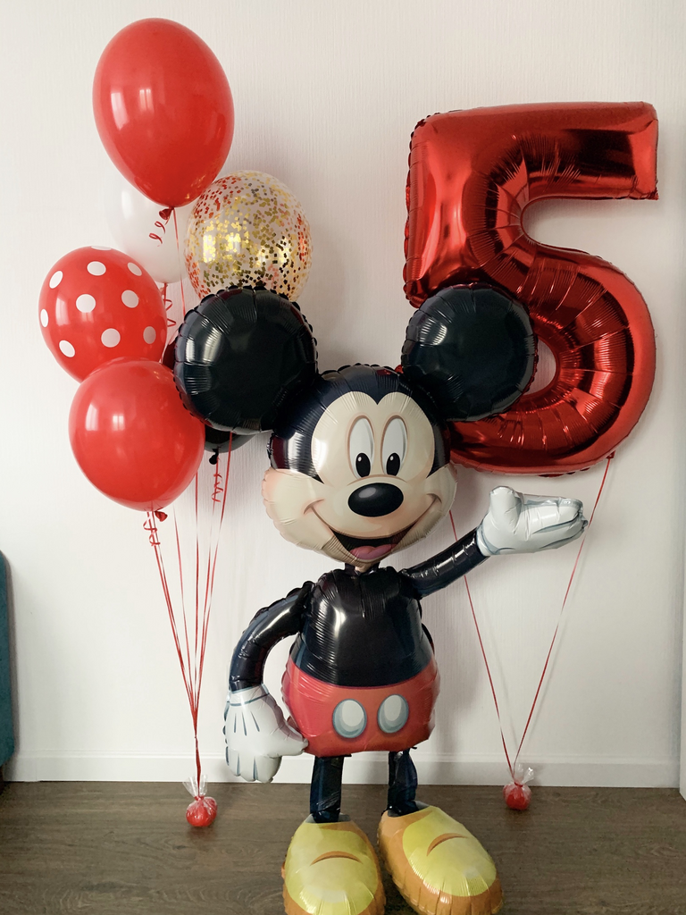 Сет из шаров на первый юбилей "Микки"