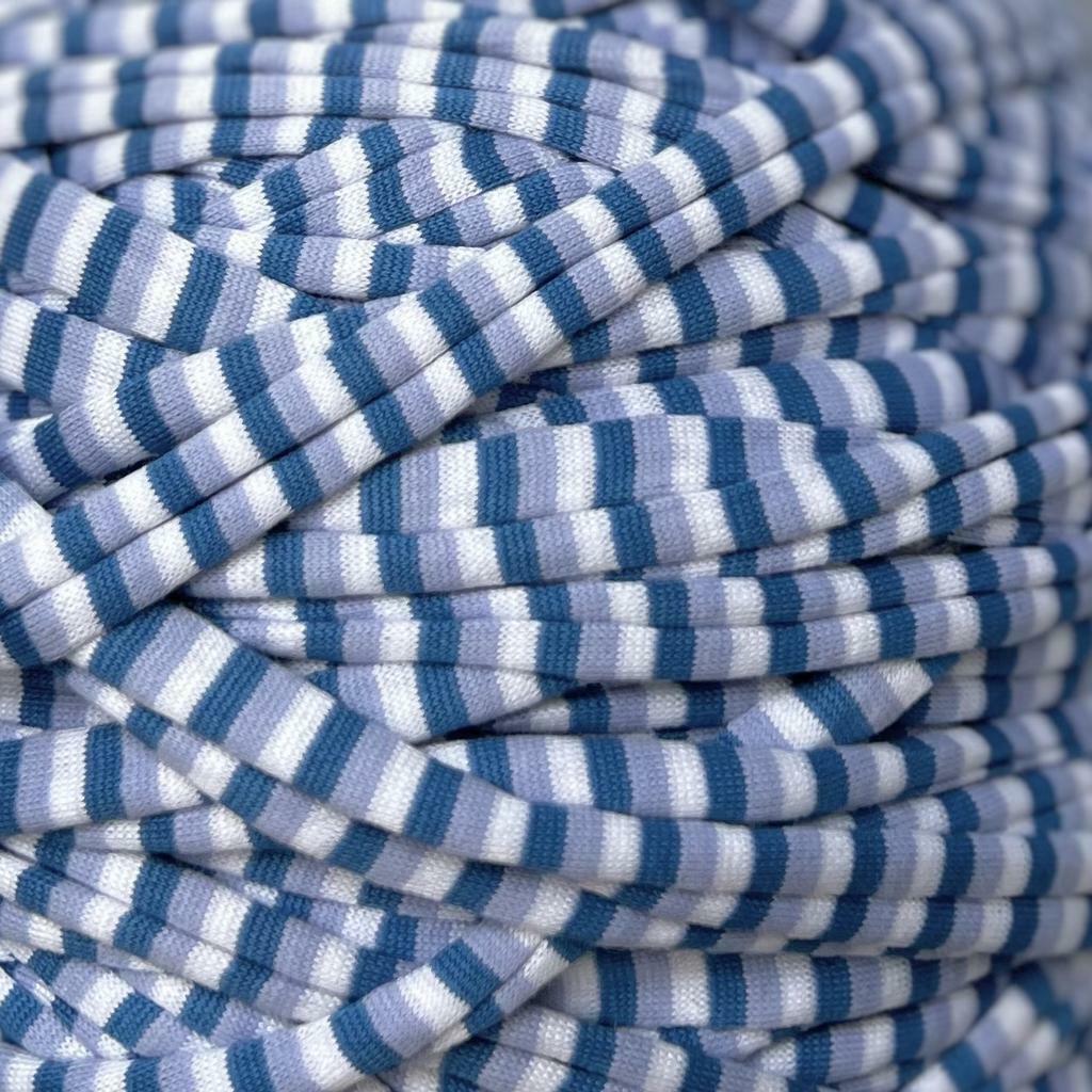 Трикотажная пряжа вторичного производства, 500 гр., цвет "Моряк"