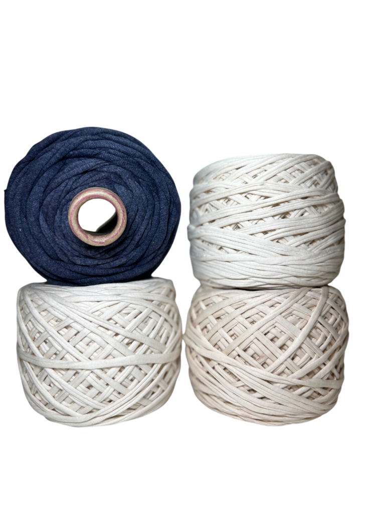 Трикотажная пряжа вторичного производства, 2000 гр., "Набор 8" уценка