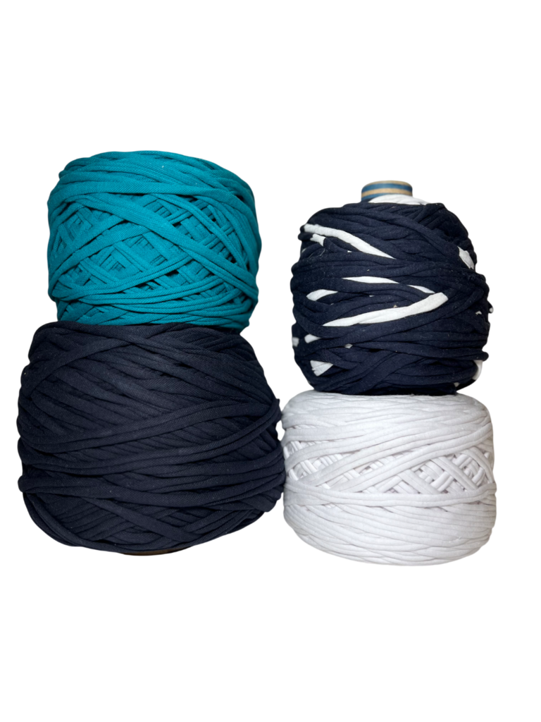 Трикотажная пряжа вторичного производства, 2500 гр., "Набор 22"