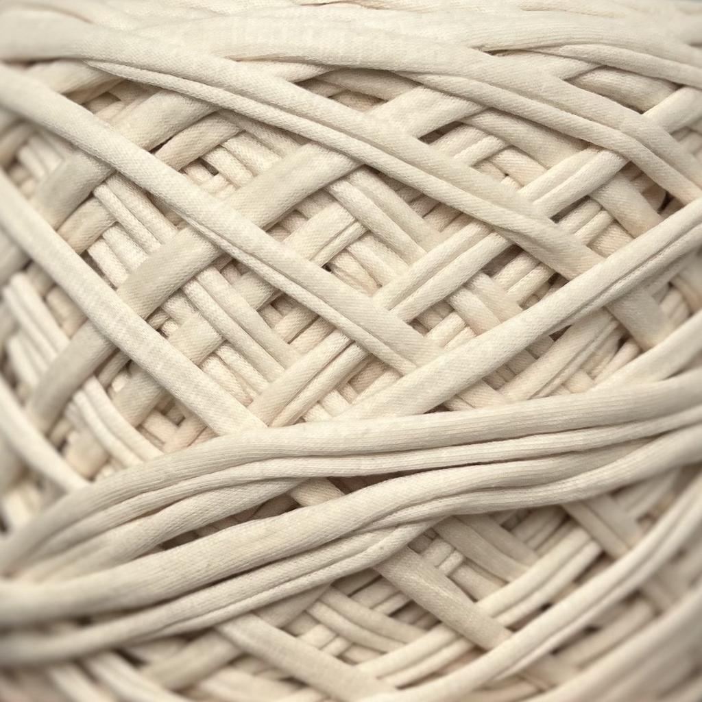 Трикотажная пряжа вторичного производства, 500 гр., цвет «Лён»