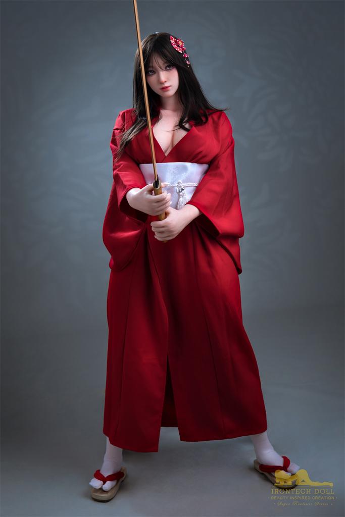 Реалистичная силиконовая / ТПЕ секс кукла  irontech doll 164 см - Miyuki