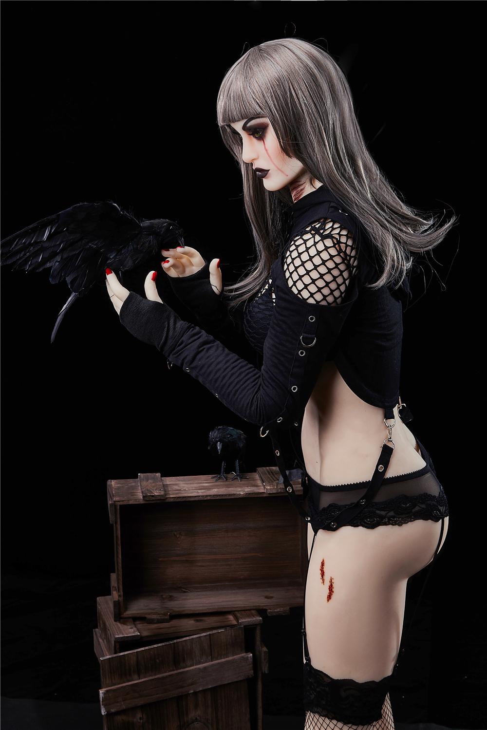 Реалистичная секс кукла  irontech doll из ТПЕ 168 см - Mia Halloween Style