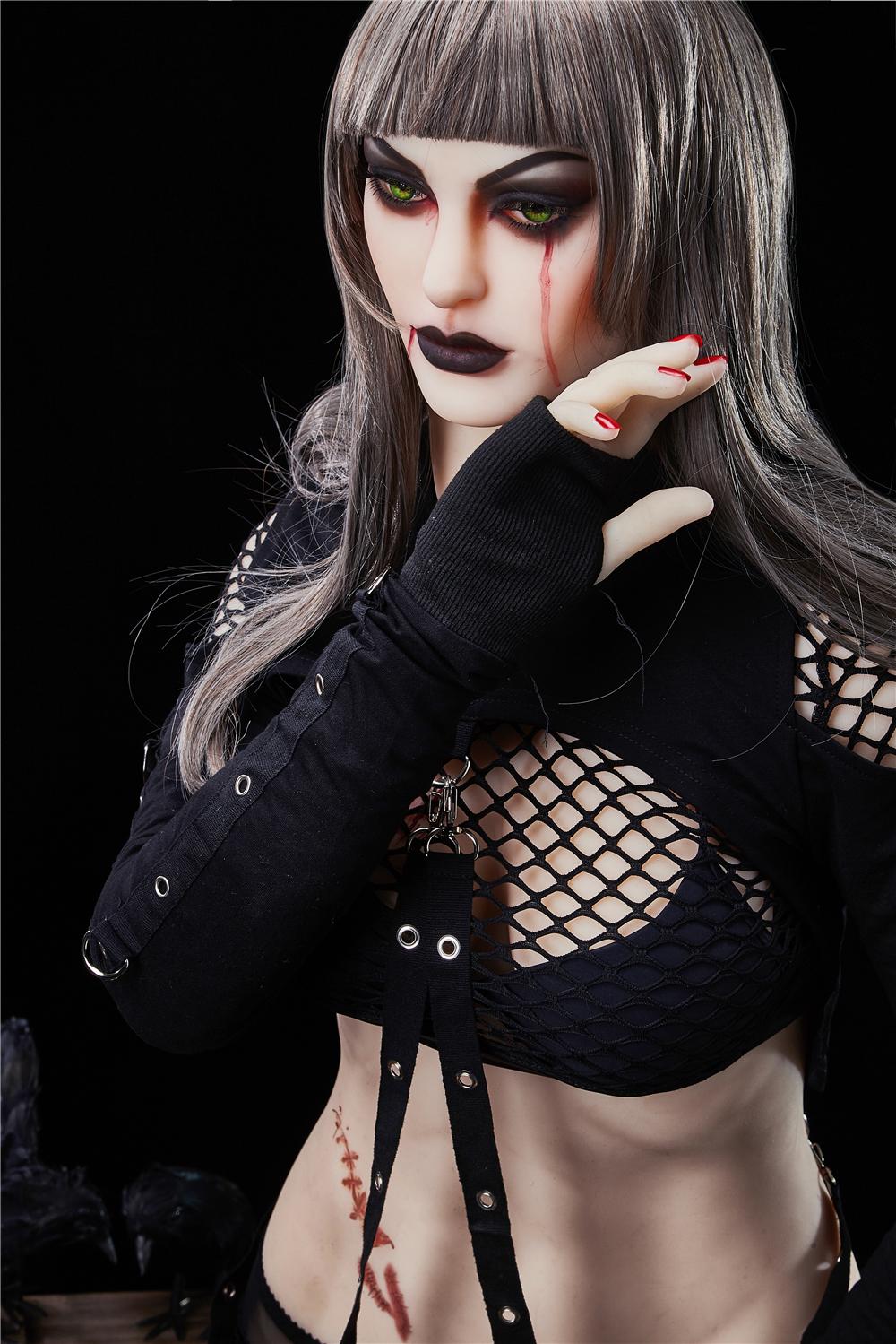 Реалистичная секс кукла  irontech doll из ТПЕ 168 см - Mia Halloween Style