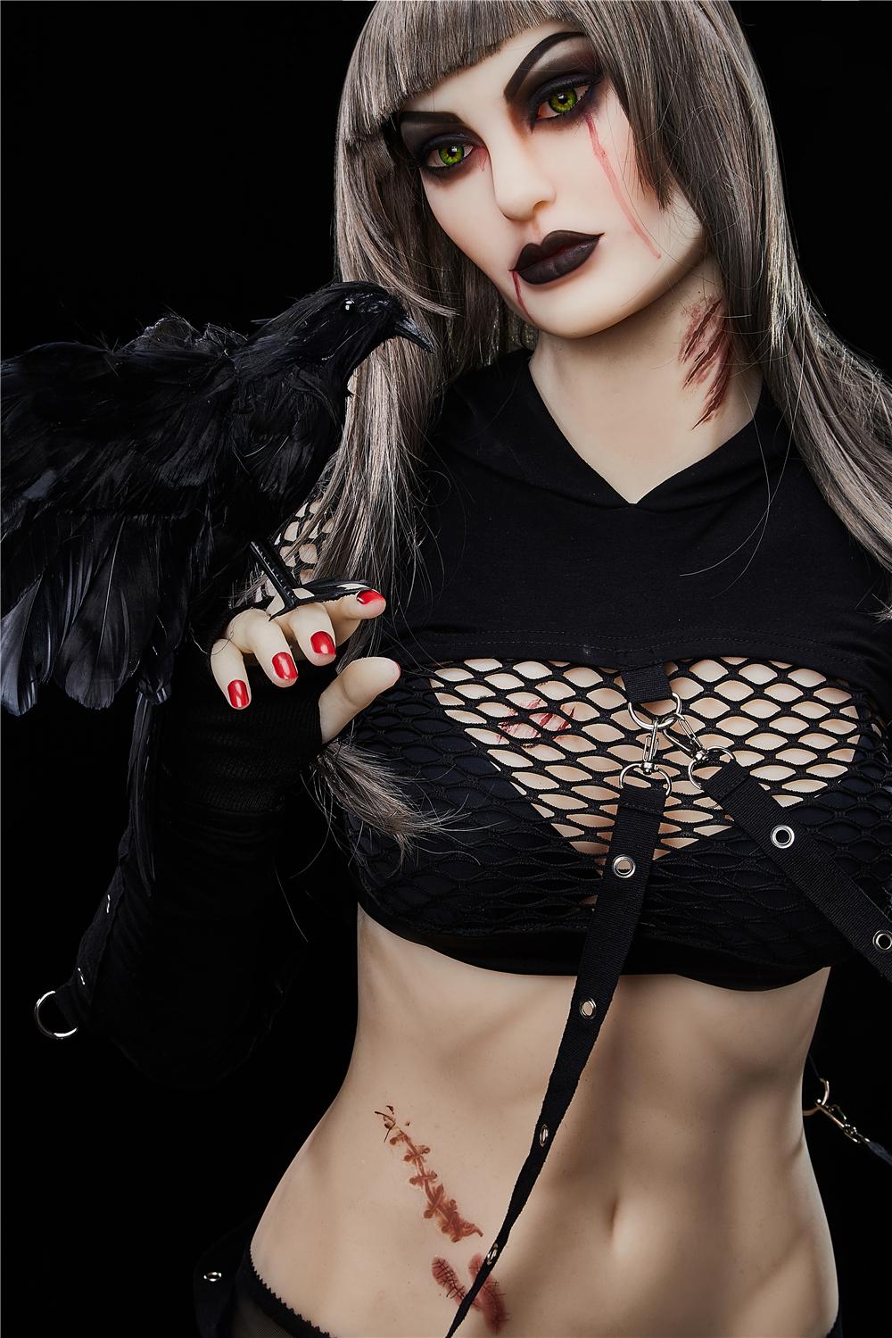 Реалистичная секс кукла  irontech doll из ТПЕ 168 см - Mia Halloween Style