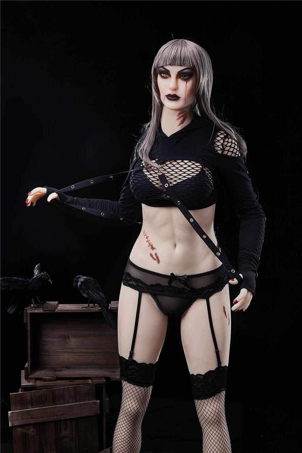 Реалистичная секс кукла  irontech doll из ТПЕ 168 см - Mia Halloween Style