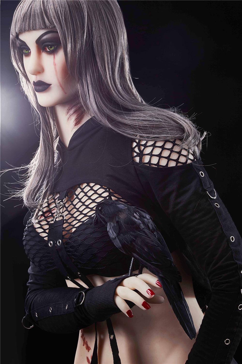 Реалистичная секс кукла  irontech doll из ТПЕ 168 см - Mia Halloween Style