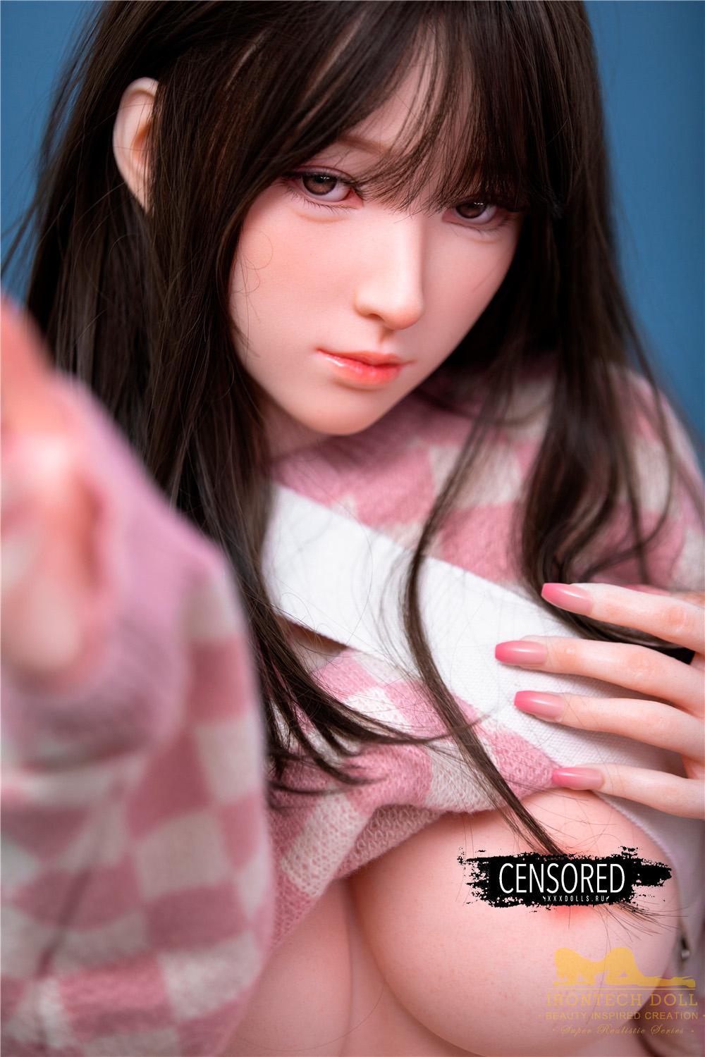 Реалистичная силиконовая / ТПЕ секс кукла  irontech doll 153 см - Miyuki