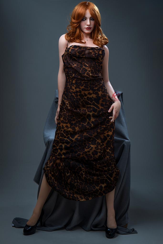 Реалистичная силиконовая / ТПЕ секс кукла FJ doll 170 см - Emma