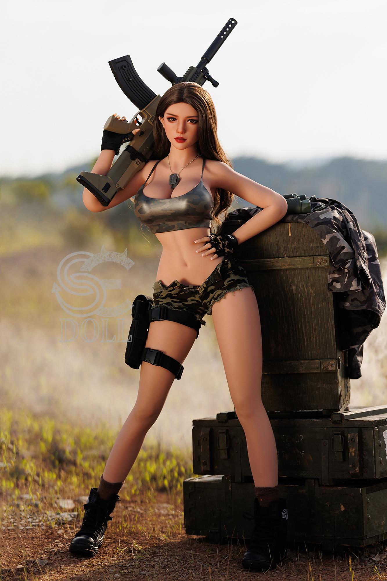 Реалистичная секс кукла SE Doll из ТПЕ 161 см - Queena