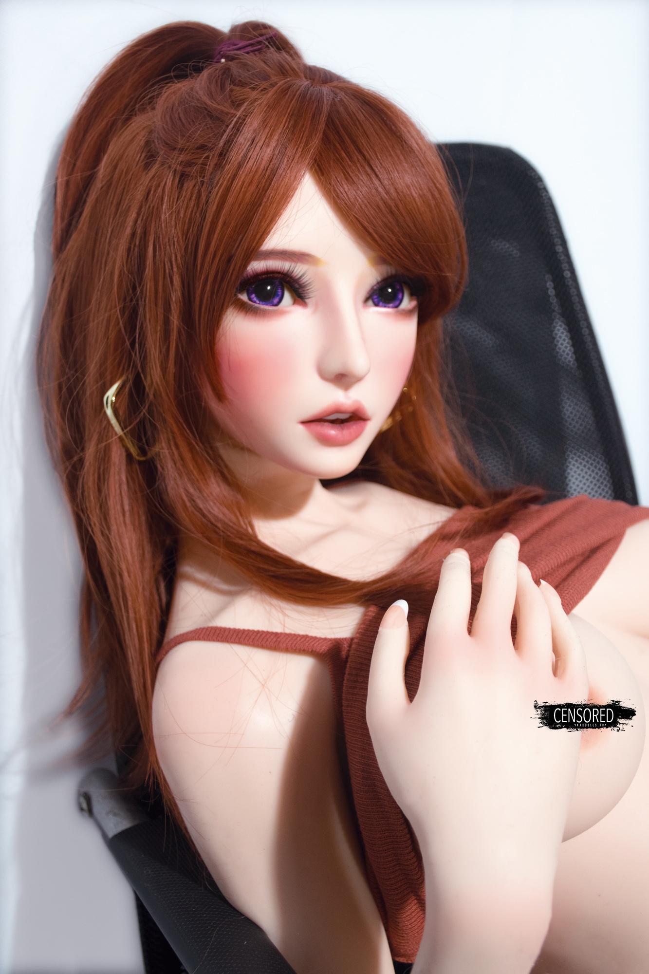Реалистичная силиконовая / ТПЕ секс кукла  ElsaBabe 150 см - Chiba Madoka-
