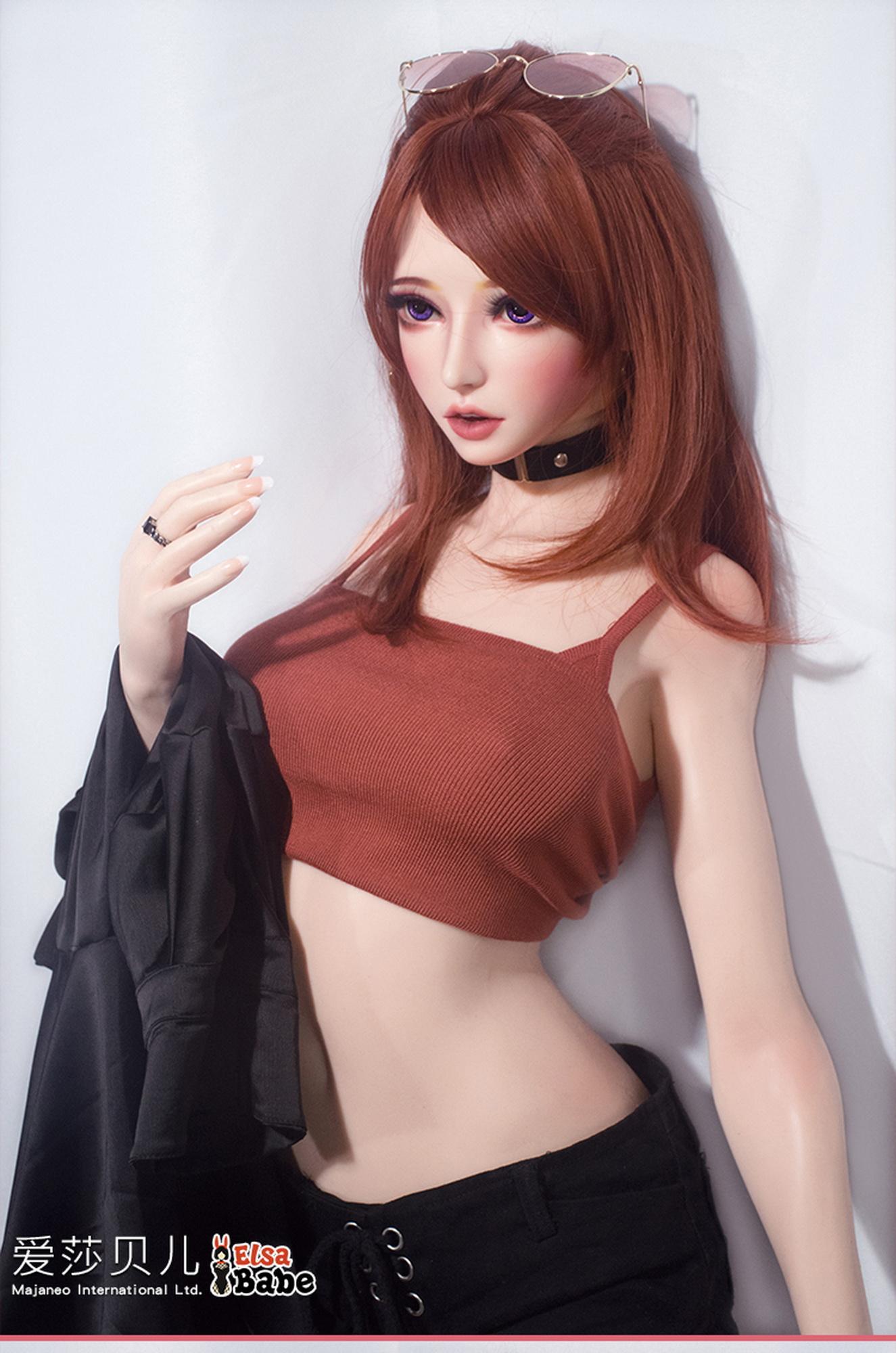 Реалистичная силиконовая / ТПЕ секс кукла  ElsaBabe 150 см - Chiba Madoka-