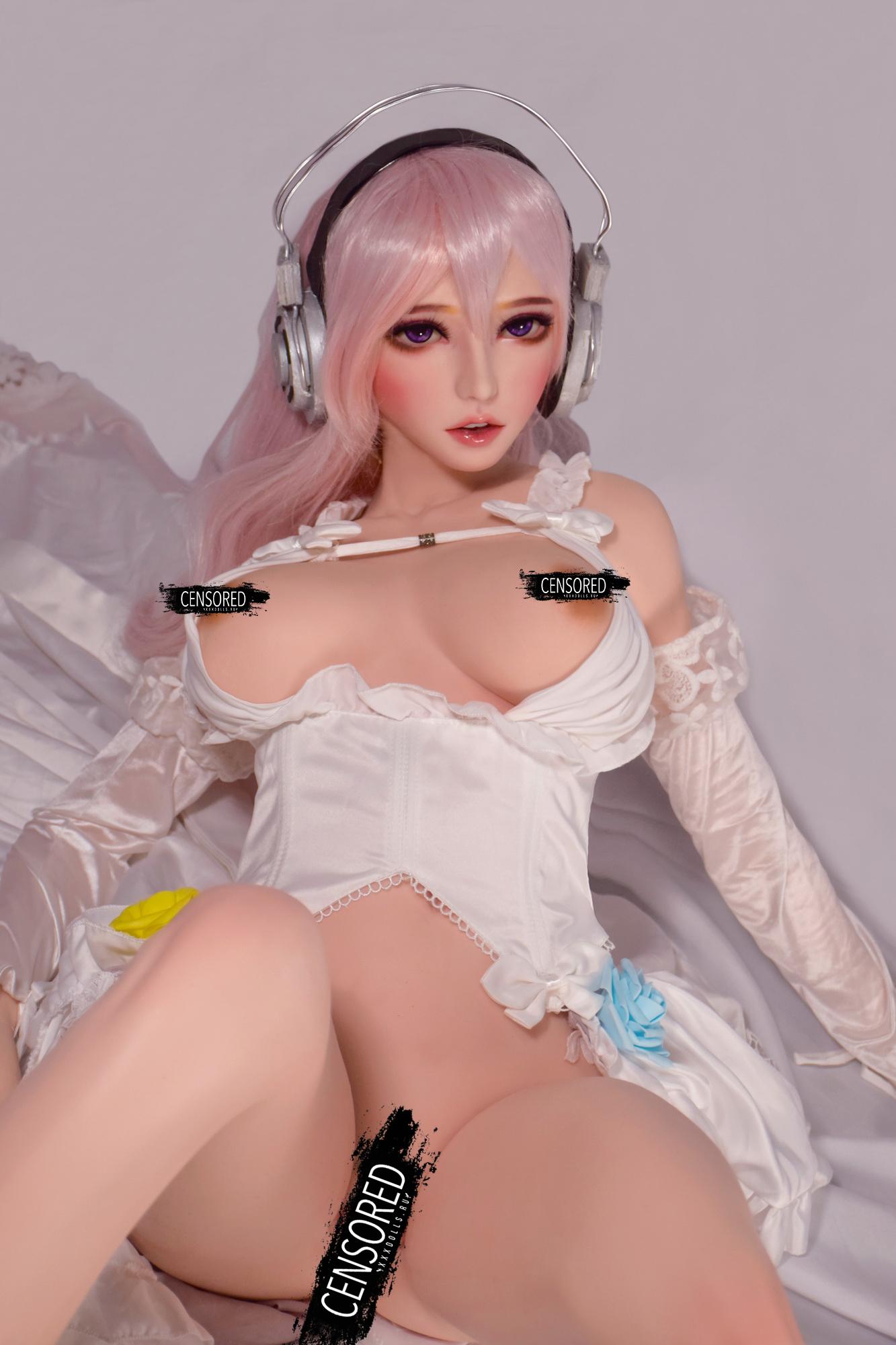 Реалистичная силиконовая / ТПЕ секс кукла  ElsaBabe 150 см - Chiba Madoka-